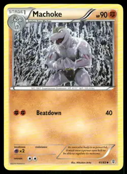 Pokemon Cards Machoke 41/83 Generations Uncommon NM - Image 1