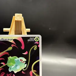 Pokemon TCG Mega Evolutions Bulbasaur 133/132 Illustration Rare Card - Image 4