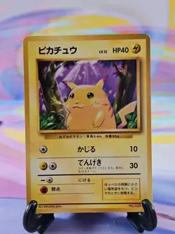 Pokemon TCG Japanese Base Set Card | Pikachu #025 Common - Image 1