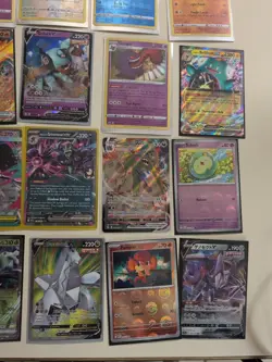 Pokemon Card Lot Halos/Full Art/ VMax (75cards) NM - Image 2