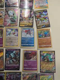 Pokemon Card Lot Halos/Full Art/ VMax (75cards) NM - Image 3