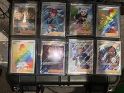 Pokemon Full Art Trainer Card Lot, Rainbow Rare Full Art - Image 1
