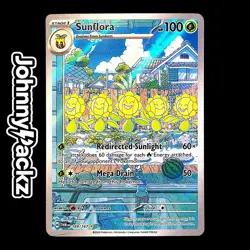 Pokemon TCG - Sunflora 169/167 Illustration Rare Card - Twilight Masquerade (NM) - Image 1