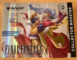 Magic The Gathering TCG Final Fantasy Omega Collector Booster Factory Sealed - Image 1