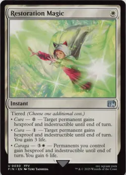 Restoration Magic U FINAL FANTASY 30 - LP MTG - Image 1