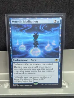 Moonlit Meditation NM X1 Edge of Eternities MTG - Image 1