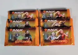 Magic the Gathering Battlebond Battle Pack 6 Booster Packs Sealed New Draft MTG - Image 1
