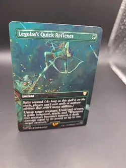 MTG LTC 0493 - “Legolas’s Quick Reflexes” - Extended Art - Non-FOIL - Image 2