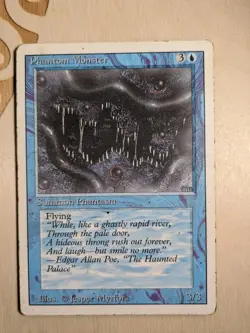 MTG - Phantom Monster - Revised Edition - Uncommon - Blue - Creature - Excellent - Image 1