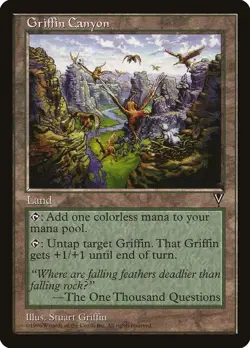 Griffin Canyon Visions Rare NM Magic: The Gathering Normal - Image 1