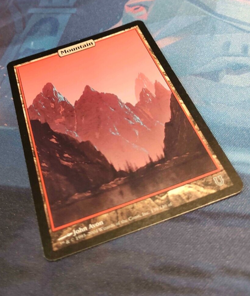 Mountain Full Art Land - Unhinged - Excellent/LP - MTG - Image 3