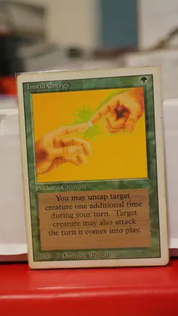 Instill Energy - Revised (3ED) 1994 - MTG Magic the Gathering - Uncommon - Image 1