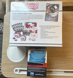 Pokemon White Flare ETB + Black Bolt Booster Bundle (Sealed) - Image 3