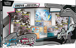 Pokemon: 1X Costco UNOVA Heavy Hitters Collection +1X White Flair Booster Bundle - Image 1