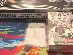 Pokemon: 1X Costco UNOVA Heavy Hitters Collection +1X White Flair Booster Bundle - Image 2