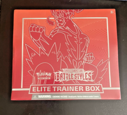 Pokemon Battle Styles Elite Trainer Box ETB Red Sword & Shield NEW/Sealed - Image 1