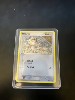 Meowth 69/112 Holo Rare NM/LP Pokemon TCG W/ Toploader - Image 4