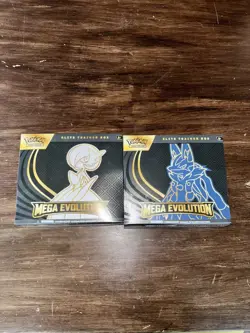 Pokemon TCG Mega Evolution ETB Elite Trainer Box Lucario & Gardevoir Pair&sealed - Image 1