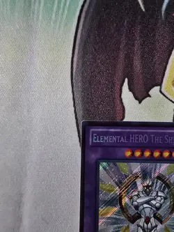 Elemental HERO The Shining PRC1-ENV01 Secret Rare Limited Edition LP Condition - Image 2