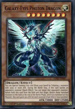 Galaxy-Eyes Photon Dragon Purple Ultra Rare LDS2-EN047 Yu-Gi-Oh! - Image 1