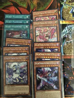 Yugioh Live Twin Secret Rare Deck Core Lot - Image 1