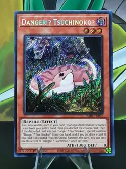 Yu-Gi-Oh! Danger!U TsuchinokoU RA04-EN027 Secret Rare 1st Ed *Pack Fresh* - Image 3