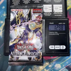 Heavy 12.98g Yu Gi Oh Sealed Alliance Insight booster Pack - Image 1