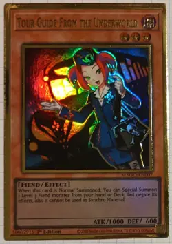 Tour Guide From the Underworld MAGO-EN007 NM Gold Rare 1st Edition YuGiOh - Image 1