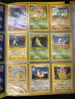 WOTC 1999 Pokemon Base Set Jungle & Fossil Common/Uncommon Complete 134 Cards - Image 4