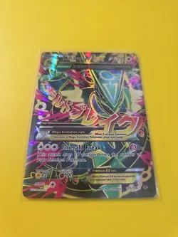 Pokemon TCG Mega M Rayquaza EX Roaring Skies Full Art Card 105/108 - Image 2