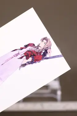 Aerith Final Fantasy VII Art Museum Card TCG Japanese Square Enix 2-074 b - Image 4