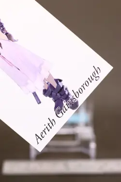 Aerith Final Fantasy VII Art Museum Card TCG Japanese Square Enix 2-074 b - Image 5