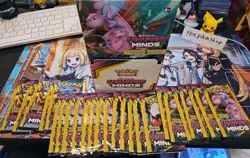 Pokemon S&M: Unified Minds 25x 3-Card Booster Packs 2019 Sealed w/ Display Box - Image 1