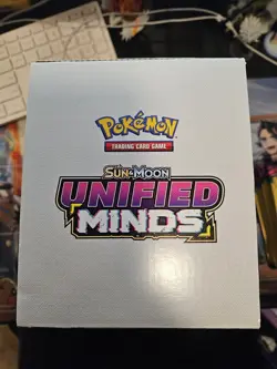 Pokemon S&M: Unified Minds 25x 3-Card Booster Packs 2019 Sealed w/ Display Box - Image 3