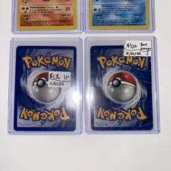 Pokemon Card Lot Of 4x: Charmeleon 35, Charmeleon 32, Squirtle 93 WOTC, Bulba 55 - Image 3