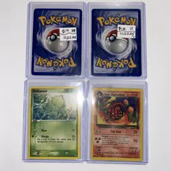 Pokemon Card Lot Of 4x: Charmeleon 35, Charmeleon 32, Squirtle 93 WOTC, Bulba 55 - Image 4