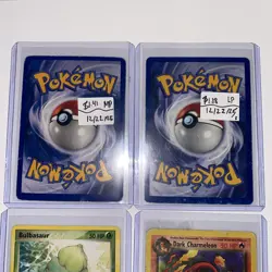 Pokemon Card Lot Of 4x: Charmeleon 35, Charmeleon 32, Squirtle 93 WOTC, Bulba 55 - Image 5