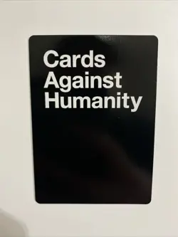 Black Blank Custom Card - Expansion #4 - Cards Against Humanity Card Game - Image 2