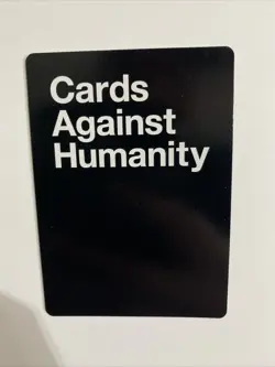 Black Blank Custom Card - Expansion #6 - Cards Against Humanity Card Game - Image 2
