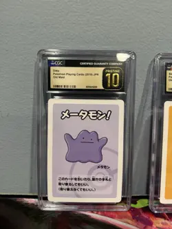 OLD MAID Pokemon CGC Pristine 10 Lot Of 3 Graded Cards - Ditto Slowpoke Chansey - Image 2