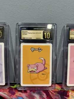 OLD MAID Pokemon CGC Pristine 10 Lot Of 3 Graded Cards - Ditto Slowpoke Chansey - Image 3