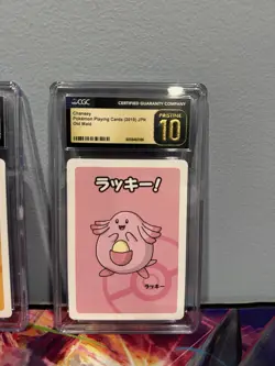 OLD MAID Pokemon CGC Pristine 10 Lot Of 3 Graded Cards - Ditto Slowpoke Chansey - Image 4