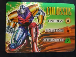 1995-1999 Marvel Overpower CCG Colossus Card - Image 1