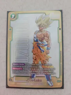 Dragon Ball Super Fusion World Card Game Son Goku FB05-119 SCR Alternate Art NM - Image 1