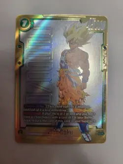 Dragon Ball Super Fusion World Card Game Son Goku FB05-119 SCR Alternate Art NM - Image 3