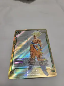 Dragon Ball Super Fusion World Card Game Son Goku FB05-119 SCR Alternate Art NM - Image 4