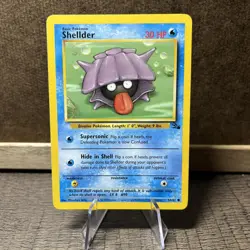 Shellder 54/62 Common Fossil Pokemon Card - Image 1