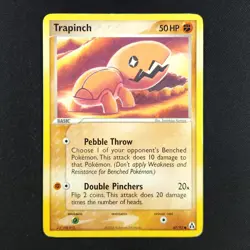 Trapinch 67/92 - EX Legend Maker - Pokemon Card - Image 3
