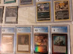 MTG Pokemon GRADED LOT & Altered Art Cards. - Image 4