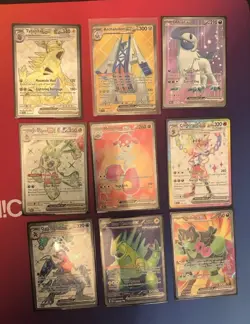 Pokemon Card Lot Full Art Lot Scarlet And Violet - Image 1